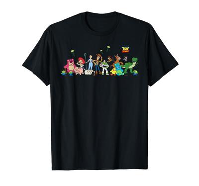 Disney Pixar Toy Story 30th Anniversary Lineup T-Shirt