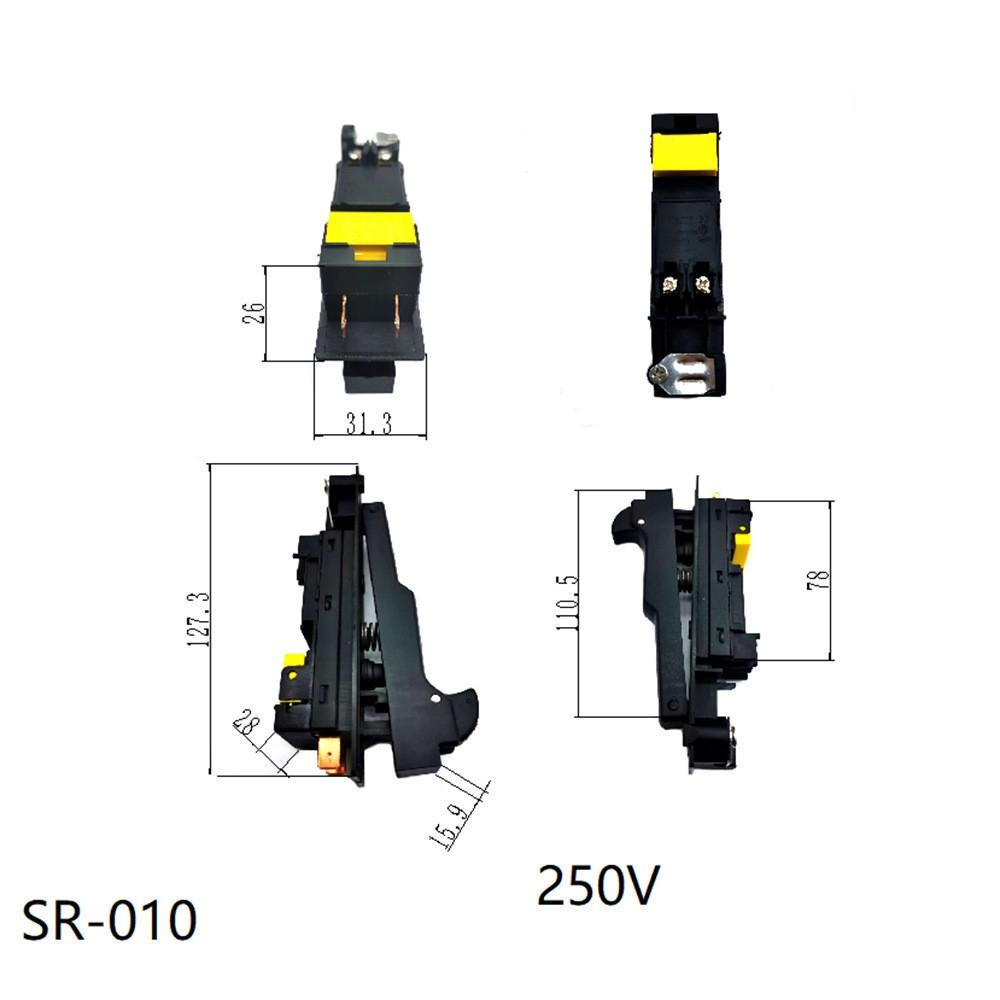 

250V 12A Angle Grinder Switch Cutting Machine Switch