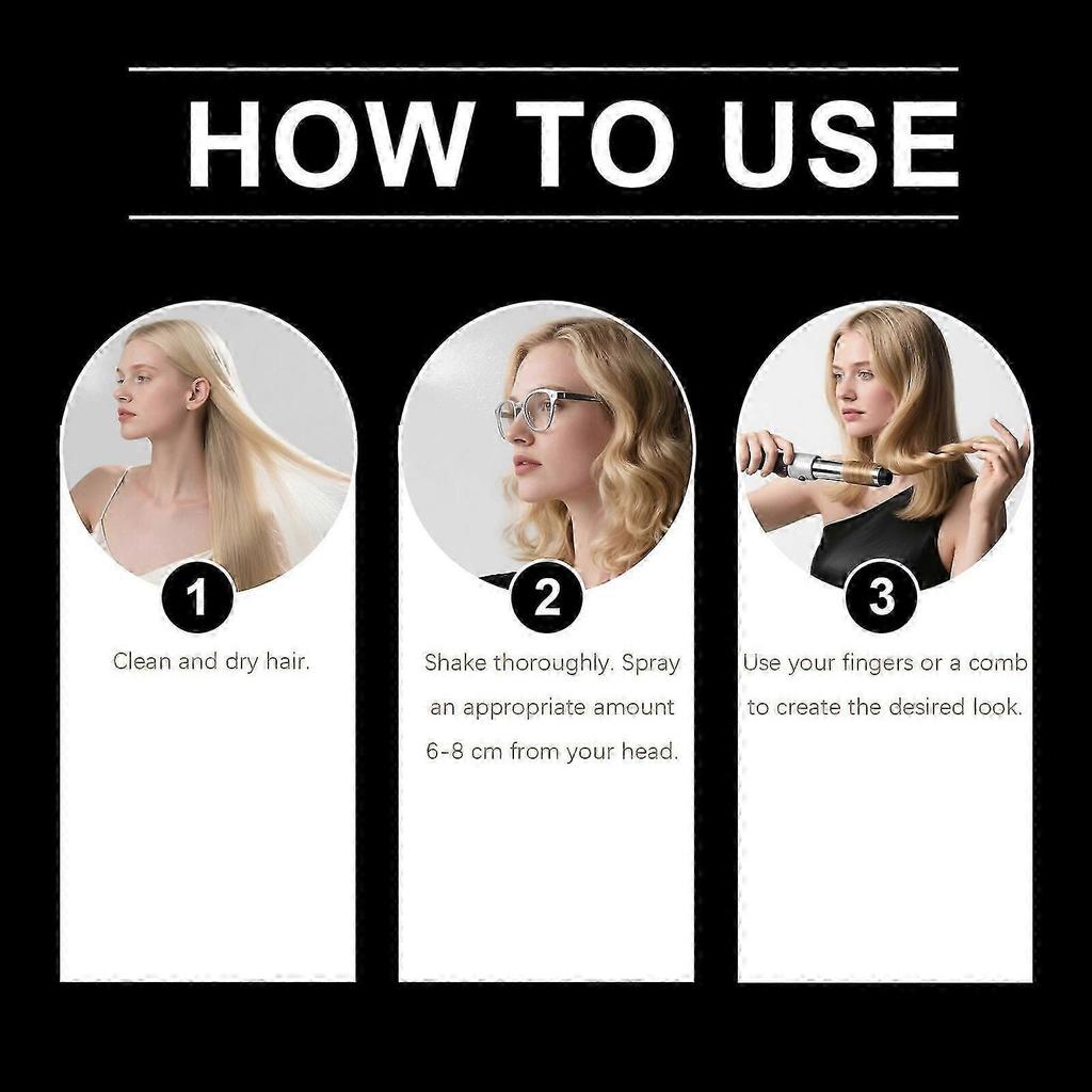 100ml Sea Salt Texture Spray Add Volume Texture Hair Liquid for Women Men
