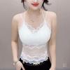 2026 Women's Lace Backless Camisole Bra Top - Soft, Wire-Free with Chest Pads, Ideal for Summer