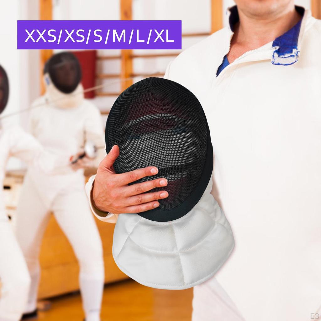 Fencing Helmet Sports Accessories for Sword Sparring Comfortable Breathable Gear Face Guard