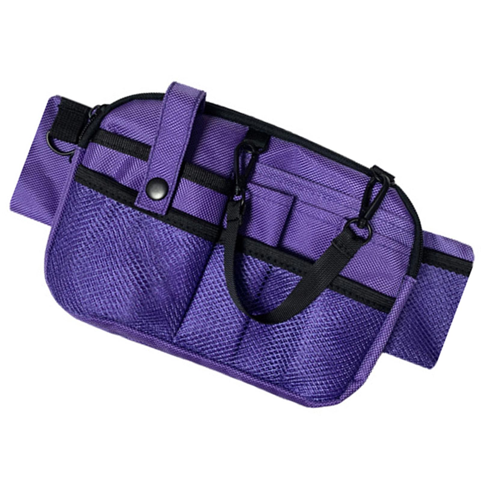

Nurse Fanny Pack with Medicals Gear Pockets,Nurse Waist Pouch Nurse Tool Belt with Tape Holder for Stethoscopes,Bandage фиолетовый