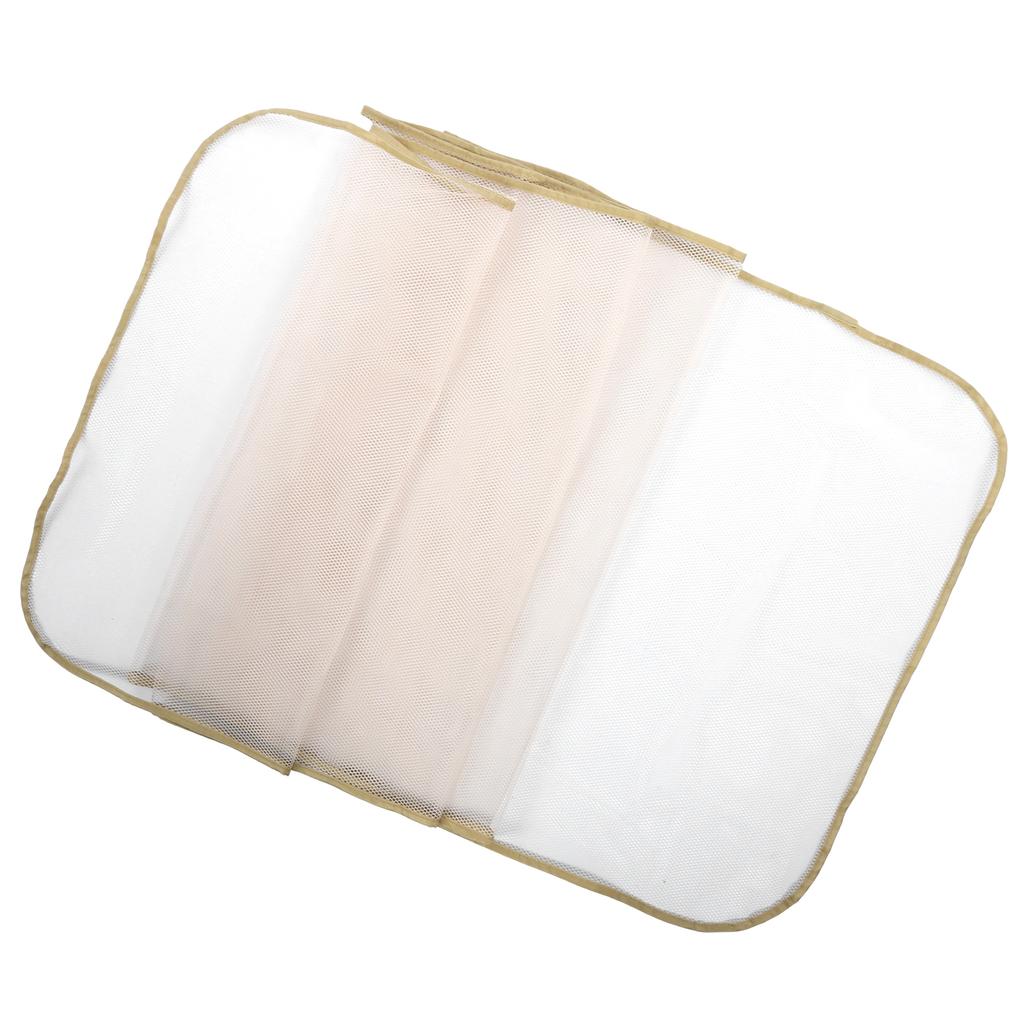 3 Meters Baby Safety Net Balcony Patio Stairs Railing Netting Guard for Indoor OutdoorApricot