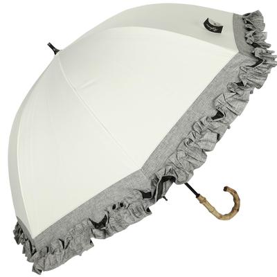 Refume Long Complete Light Heat UV Suitable for Sun and Off White Parasol, Umbrella, Shade, 100% Blocking, Lightweight, Blocking, Protection, Rain,