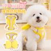 Dog Harness with Bowtie – No-Pull, Escape-Proof Pet Leash for Small Dogs, Breathable Mesh Vest for Daily Walks, Adjustable Reflective Strap