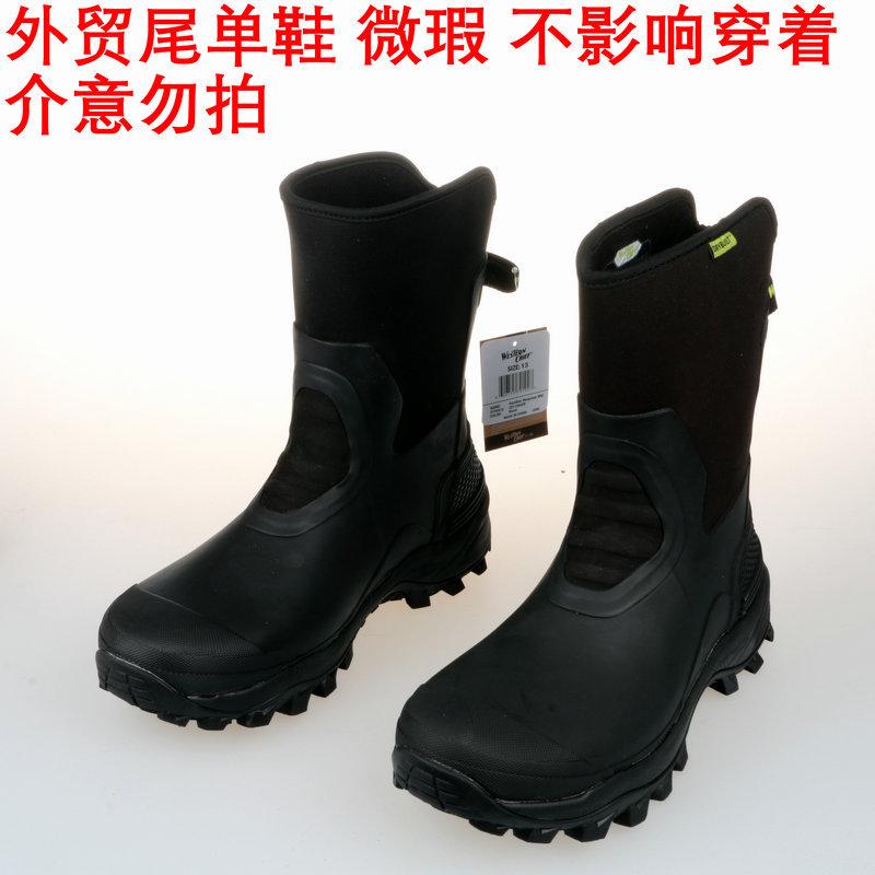Foreign Trade Tail Order Processing, Winter Snow Boots Non-slip Flat Bottom Velvet To Keep Warm, Cold Rainy Days Wear Ski Resort Travel