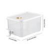 3.5/5L Refrigerator Cold Kettle with Faucet Lemon Fruit Tea Jug Date Indicating Adjuster Large Capacity Leakproof Drinkware