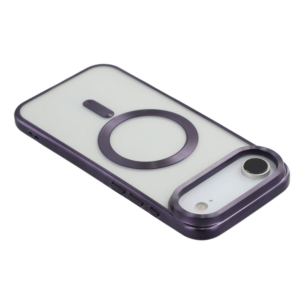 For iPhone Air Case Matte Electroplating Phone Cover Compatible with MagSafe