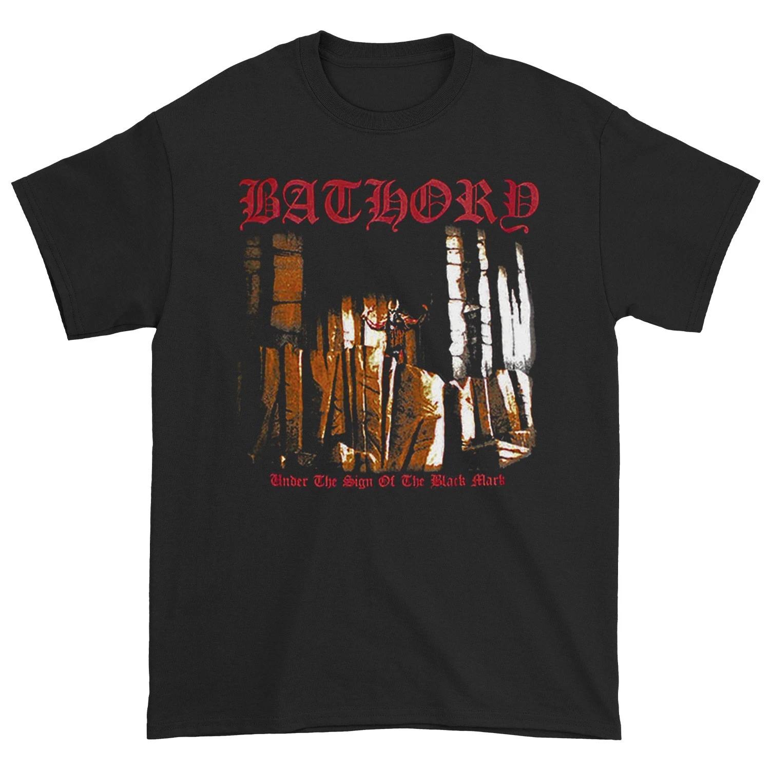 Men s Bathory Under the Sign T-shirt XX-Large Black M
