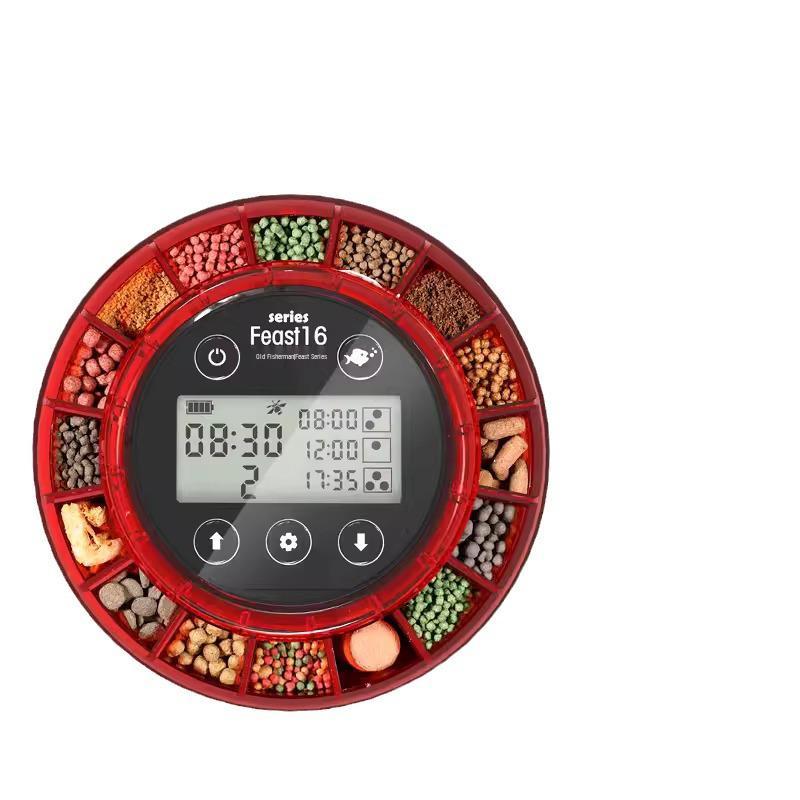 Old Fisherman's Automatic Fish Tank Feeder for Koi, Arowana, and Turtles