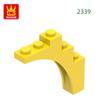 Non-Toxic 45Pcs/Lot 2339 Arch 1X5X4 Continuous Bow Building Blocks Moc Accessories Compatible With Brick Children Toys Gift Box