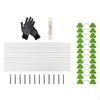 Flexible Pflanzenstützringe für Gartenbeete - Einfache Installation und vielseitiges Design