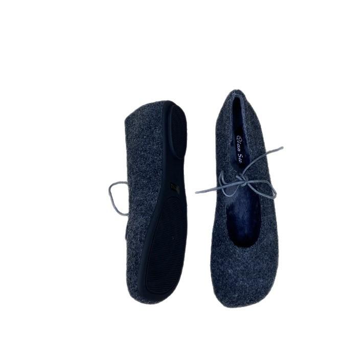 Inner heightening thick-soled plush shoes for women, outer wear 2025 autumn and winter new gentle bow leopard print cotton shoes for women