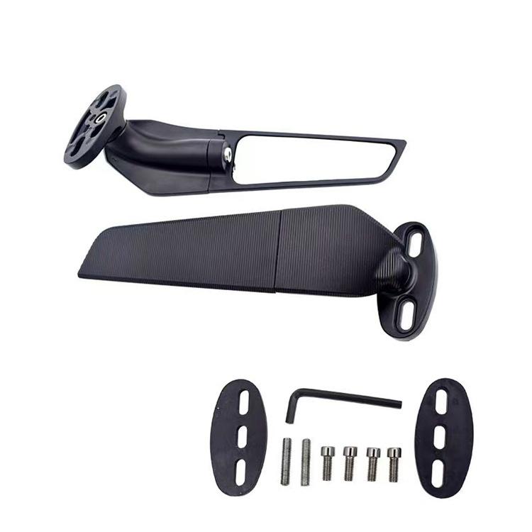 For Aprilia GPR250R APR250 RS660 RS125 RS250 RSV4 Motorcycle Accessories Mirrors Wind Wing Adjustable Rotating Rearview Mirror