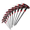 10PCS T-Handle Hex Key Allen Wrench Tool Set Star T-Handle torx Key Set with Convenient Storage Stand Spanner Screwdriver Tool