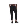 Under Armour Solid Color Elastic Waist 9-Point Casual Pants Women bottoms Black 1376922-001