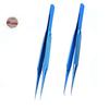 2025 Trend 2 PCS Maintenance Tool Of Titanium Alloy Tweezers Machine 0.15Mm Demagnetization Of Sharp-Pointed Straight Bending Tw