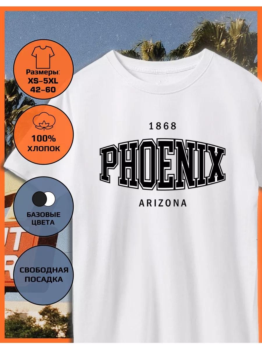 T-shirt with a print of the city of America Phoenix M