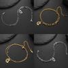 LIKGREAT Classic Crescent Triple Moon Goddess Bracelets Stainless Steel Wicca Hecate Fertility Amulet Jewelry Lucky Women Gifts