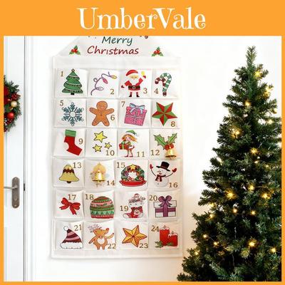 Christmas Storage Hanging Bag With Compartments For Dorm Room Organization