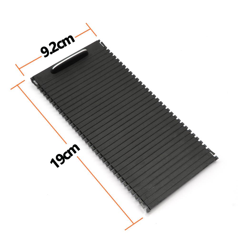 Getränkebecherhalter Abdeckung Tablett Jalousie Verkleidung für Mercedes Benz C E-Klasse W207 W212 W204 C180 C200 C220 C250 C300
