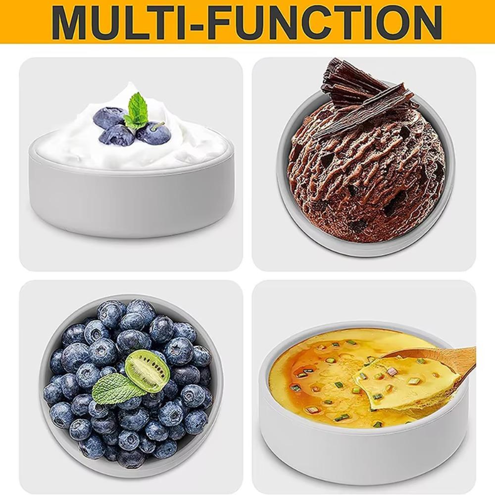 2pcs Non-Stick Air Fryer Egg Mould SIlicone Muffins Cake Mold Multipurpose Steam Egg Bowl  Oven