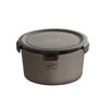 Round Food Storage Box 300-1100ml Fresh-Keeping Box Portable Camping Lunch Box  Freezing & Heating