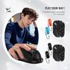 Left + Right Controller Mouse Bracket with Mouse Pad Controller Mouse Dock Ergonomic Mouse Grip for Switch 2 Accessories