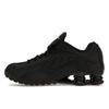 Nike  Shox R4 Black Women Sneakers Black-Max-Orange AR3565-004