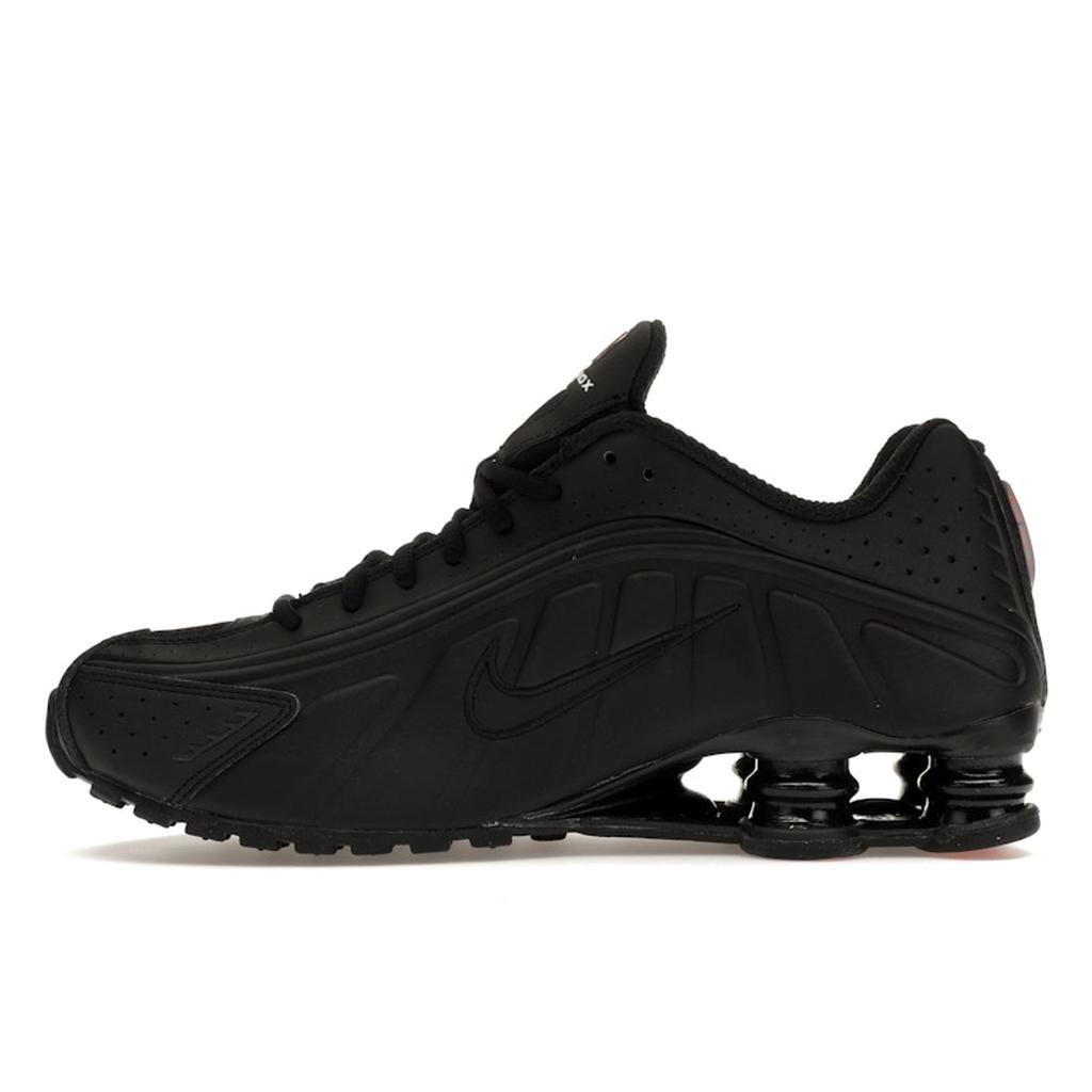 Nike  Shox R4 Black Women Sneakers Black-Max-Orange AR3565-004