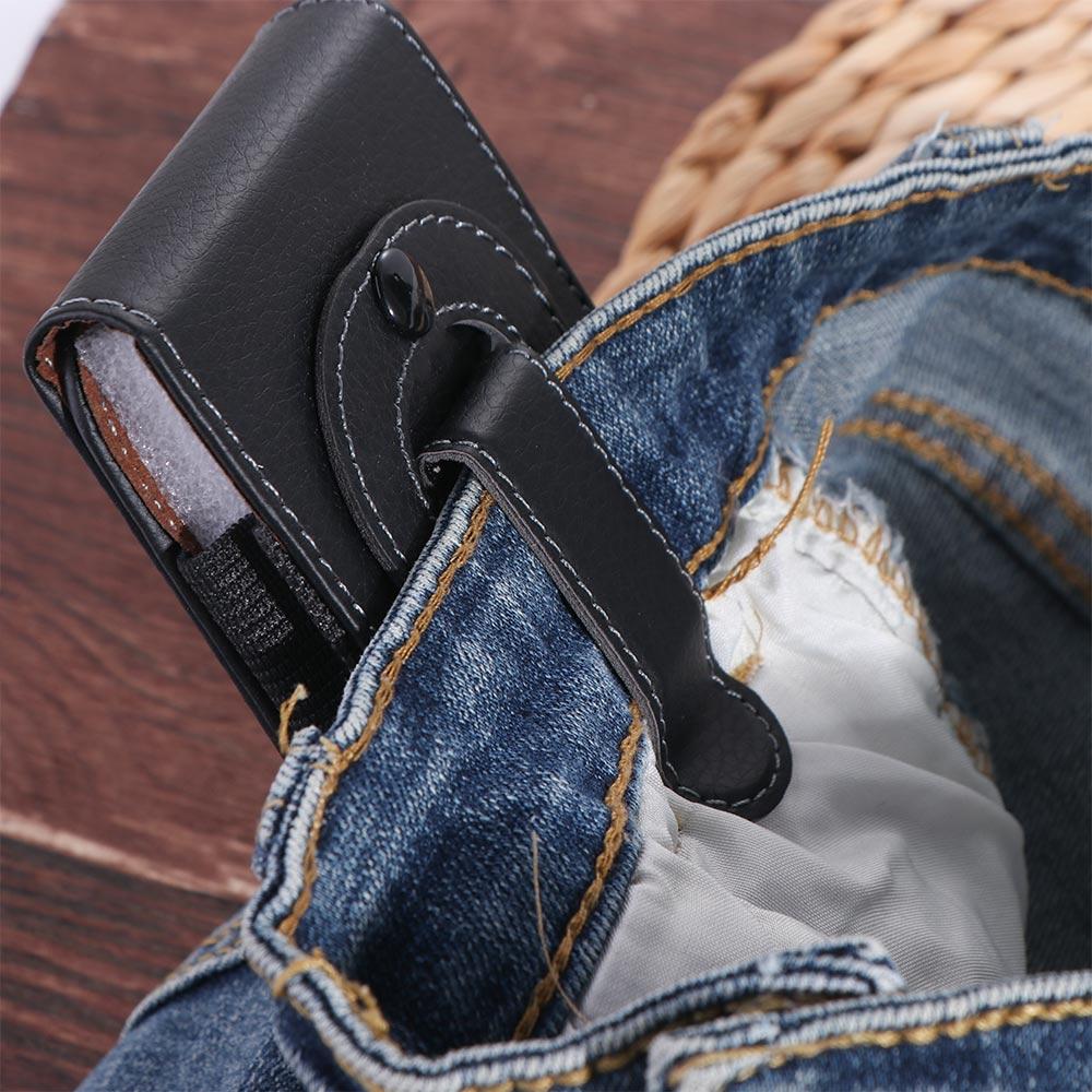 Wallet Pouch Multifunctional Leather Phone Case Phone Waist Bag Phone Belt Hanging Pouch Waist Pack