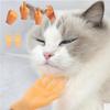 1Set Cats Toy Cat Gesture Finger Cot Cat Finger Sleeve Mini Hand Model Silicone Gloves Pet Interaction Toy Cat Massage Tool