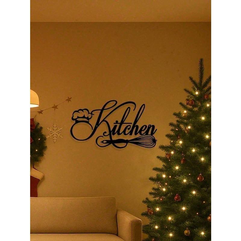 Vintage Farmhouse Metal Wall Art Rustic Kitchen Sign Country Living Room Decor Housewarming Gift