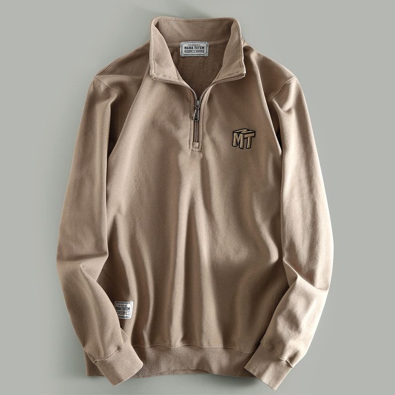 Trade Export Cut the Tag off Withdraw from Cupboard Men's Clothing Plus size Factory Direct Sales Embroidered Men's Hoodie Outerwear Tail Goods Jacket