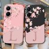For Xiaomi Poco C65 C75 Redmi 13C 14C Case Cute Flowers Letters Shockproof Soft Silicon Protector Coque Phone Cases Bags Funda