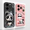 For Infinix Smart 8 Pro Plus Case Cute Panda Back Cover For Infinix Smart8 HD Phone Cases Soft Liquid Silicone Camera Protectors