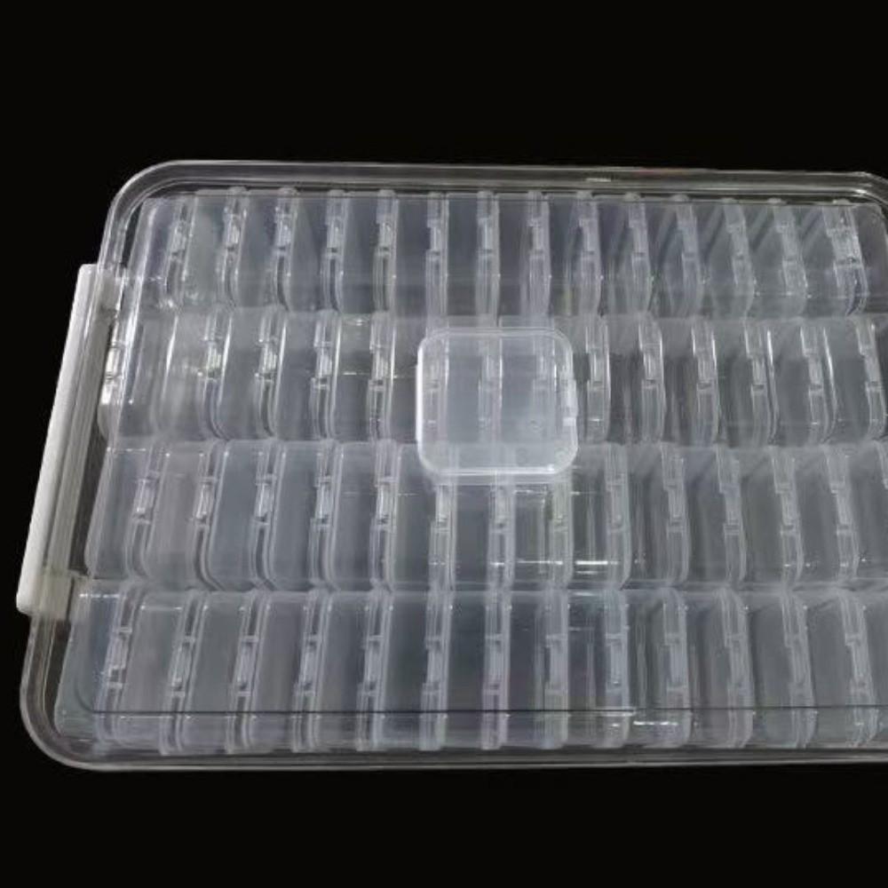 60 Slots Organizer Box Large Capacity Storage Containers DIY Diamond Painting