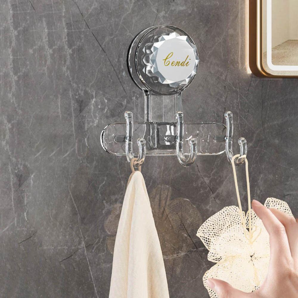 No Drill Powerful Suction Cup Hooks Heavy Duty Towel Wall Hook Vacuum Suction Hanger Living Room