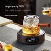 YIHUTEA Heat-Resistant Glass Side-Handle Tea Kettle