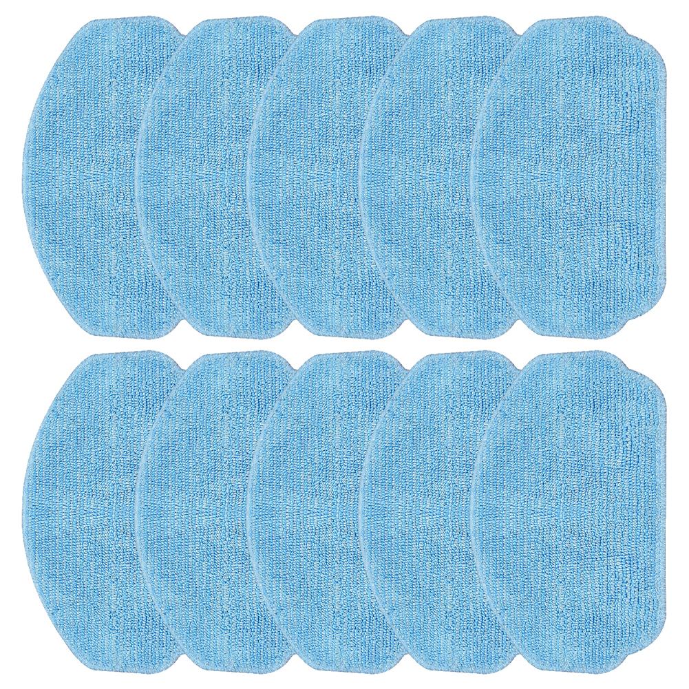 4/10pcs Microfiber Cleaning Dust Mop Cloths Replacement For Kabum Smart 100 Robotic Vacuum Household Cleaner Mop Pad