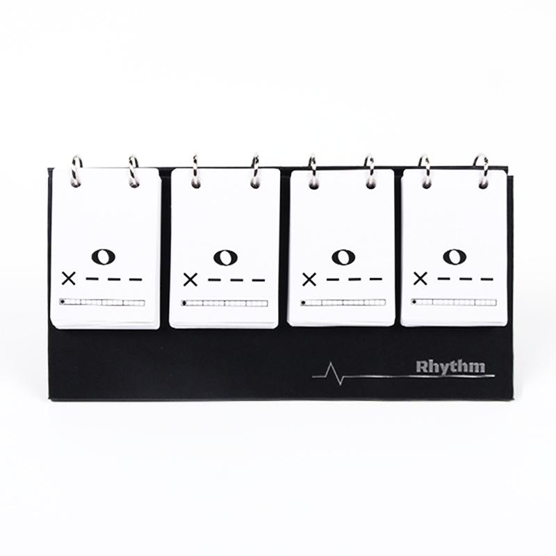 

Rhythm Desk Calendar: Music Sight-Reading & Note Training Cards for Teaching