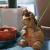 Schildkrötenfigur Miniatur-Schildkrötenfigur Für Aquarium Harz Feengarten Landschaftstier Schildkröte Für Büros Zuhause Terrarium
