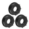 Connecteur de réservoir IBC 3 pièces, filetage grossier, adaptateur de vidange de tuyau, raccord en plastique, diamètre intérieur 60 mm, G1