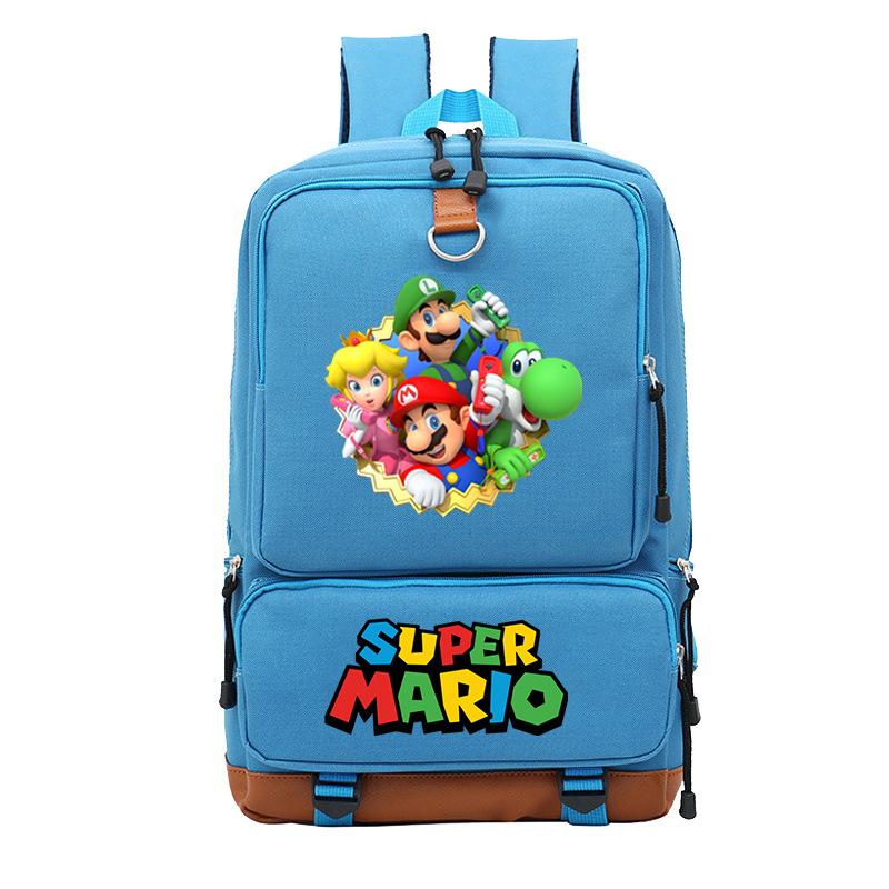 Cartoon Printed Student Schoolbag Large Capacity Leisure Travel Backpack