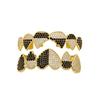 Heart Pattern Heart Zircon Tooth Caps Punk Cosplay Party CZ Stone Teeth Grillz Body Jewelry Hip Hop Teeth Grillz Unisex