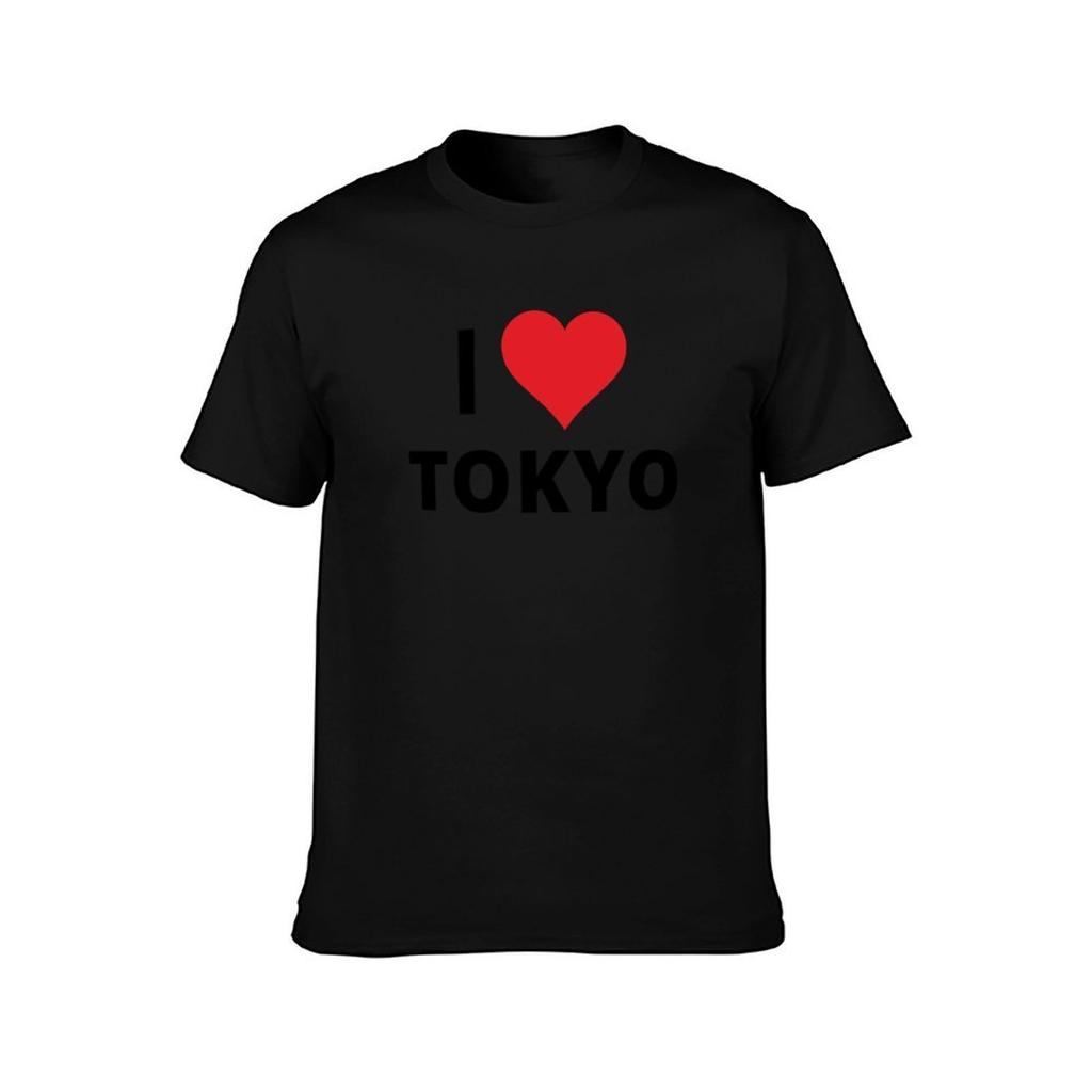 I Love Tokyo Light TShirt Big and Tall Loose Fit TShirt