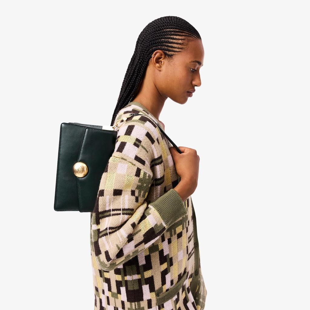 Lacoste Official Tennis Bliss Leather Medium Shoulder Bag NF5105IT00000