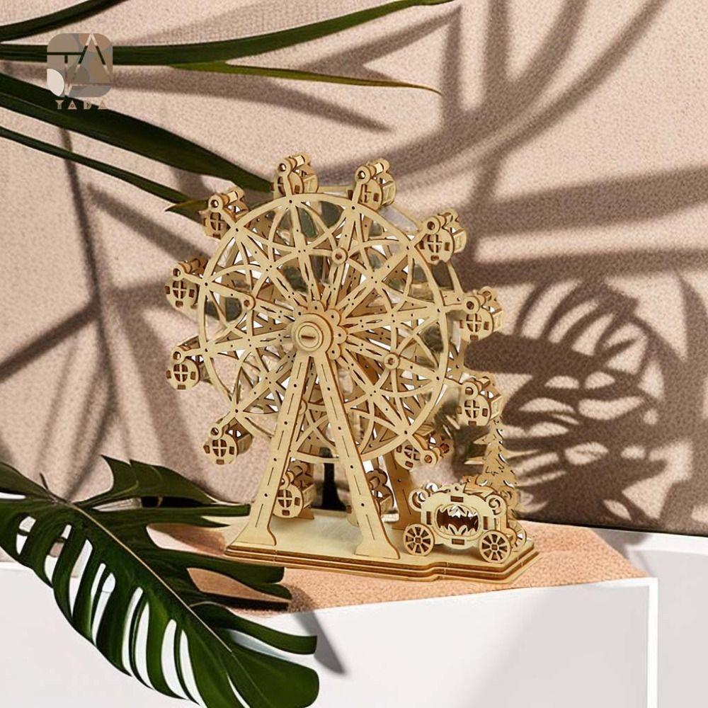 Ferris Wheel 3D Rotatable Ferris Wheel Assembly Toy  Children Gifts