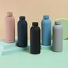 Water Bottle 500ml Stainless Steel Insulated Flask Transparent Custom BPA Free Leakproof Private Label