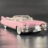 1:24 Cadillac Eldorado Biarritz 1959 Series 62 Luxury Car Alloy Diecast Model Car Sound & Light Pull Back Collection Hobby Gifts